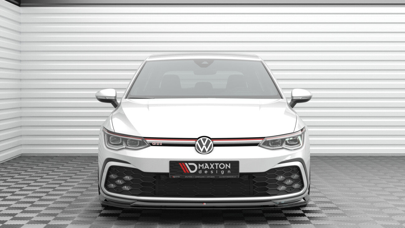 Cup Spoilerlippe Front Ansatz V.6 für Volkswagen Golf GTI Mk8 - Aerowerk.
