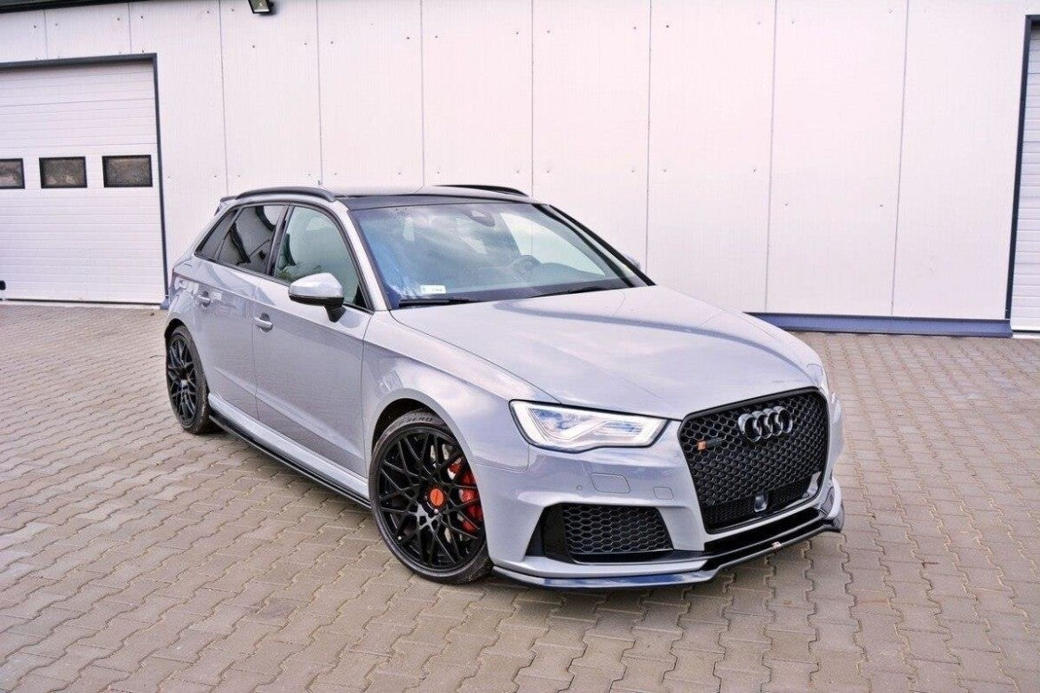 Cup Spoilerlippe Front Ansatz V.1 für Audi RS3 8V Sportback