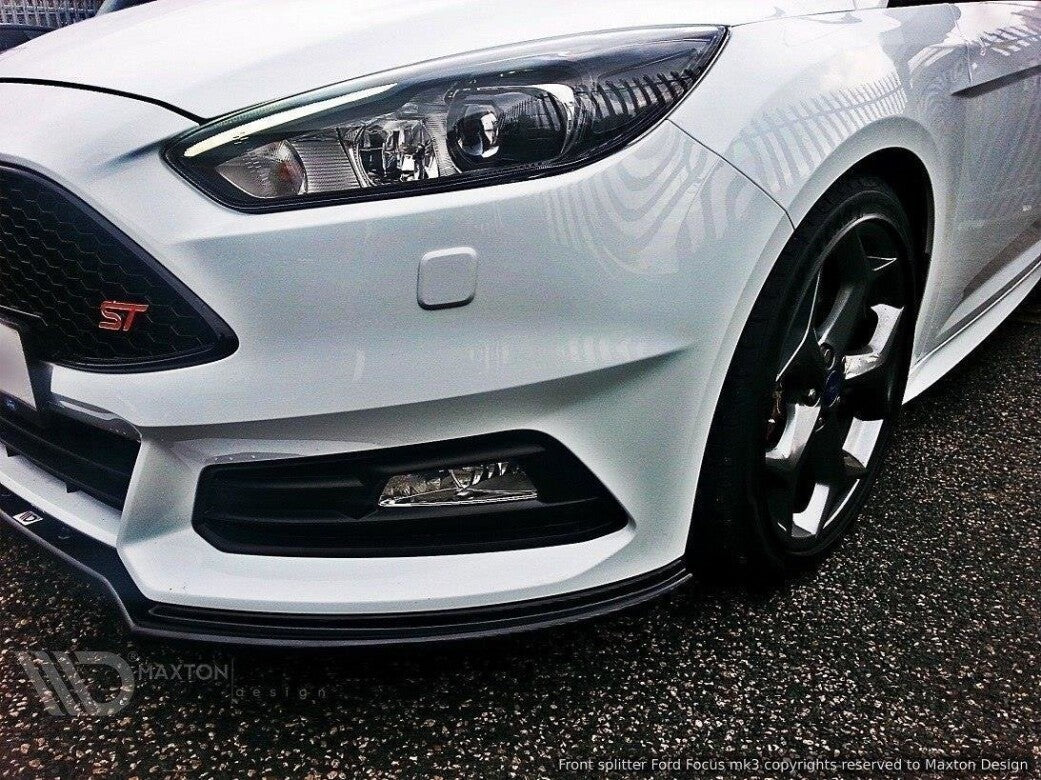 Cup Spoilerlippe Front Ansatz V.1 für Ford Focus ST Mk3 FL