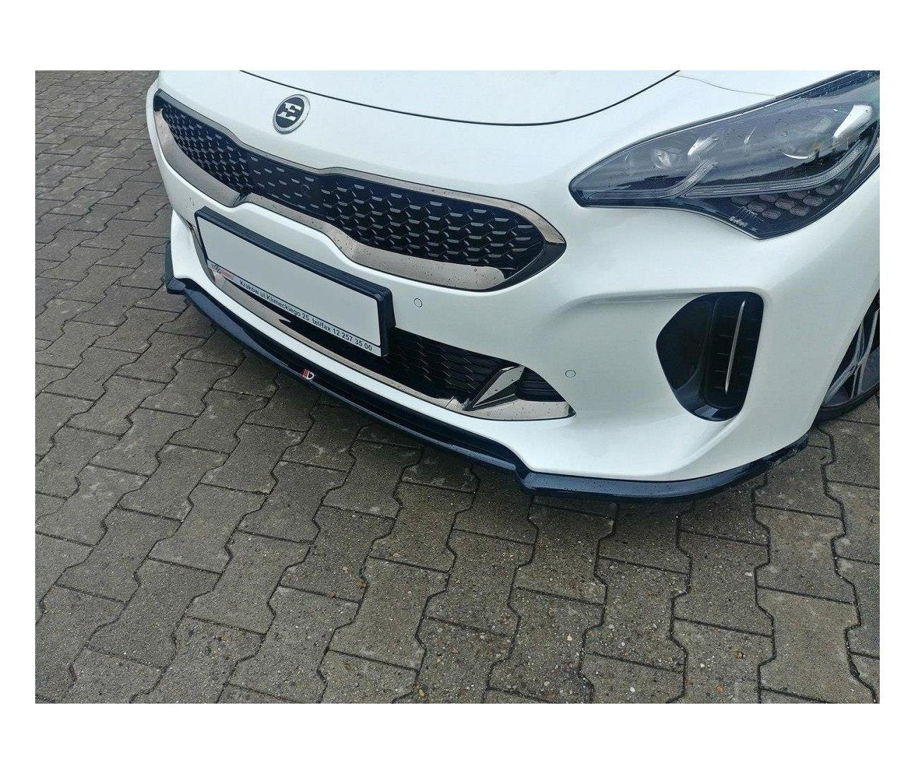 Cup Spoilerlippe Front Ansatz V.1 für Kia Stinger GT / GT-Line