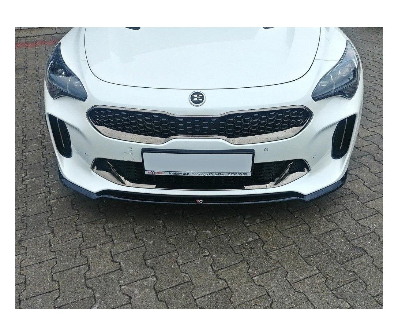 Cup Spoilerlippe Front Ansatz V.1 für Kia Stinger GT / GT-Line