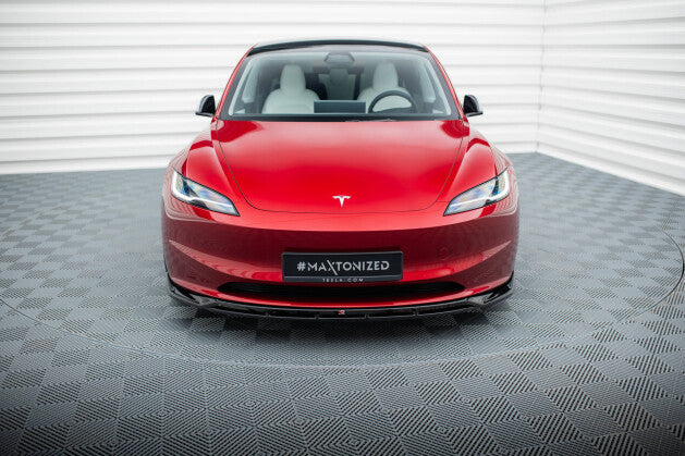 Cup Spoilerlippe Front Ansatz V.1 für Tesla Model 3 Project HighlandFL