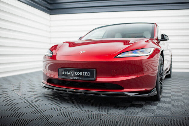 Cup Spoilerlippe Front Ansatz V.1 für Tesla Model 3 Project HighlandFL