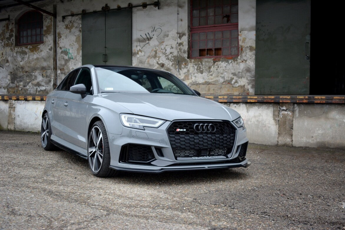 Cup Spoilerlippe Front Ansatz V.2 für Audi RS3 8V FL Limousine