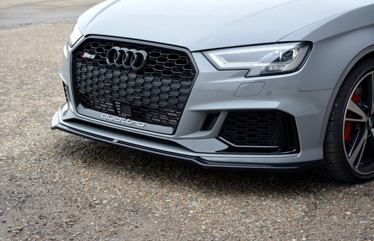 Cup Spoilerlippe Front Ansatz V.2 für Audi RS3 8V FL Limousine