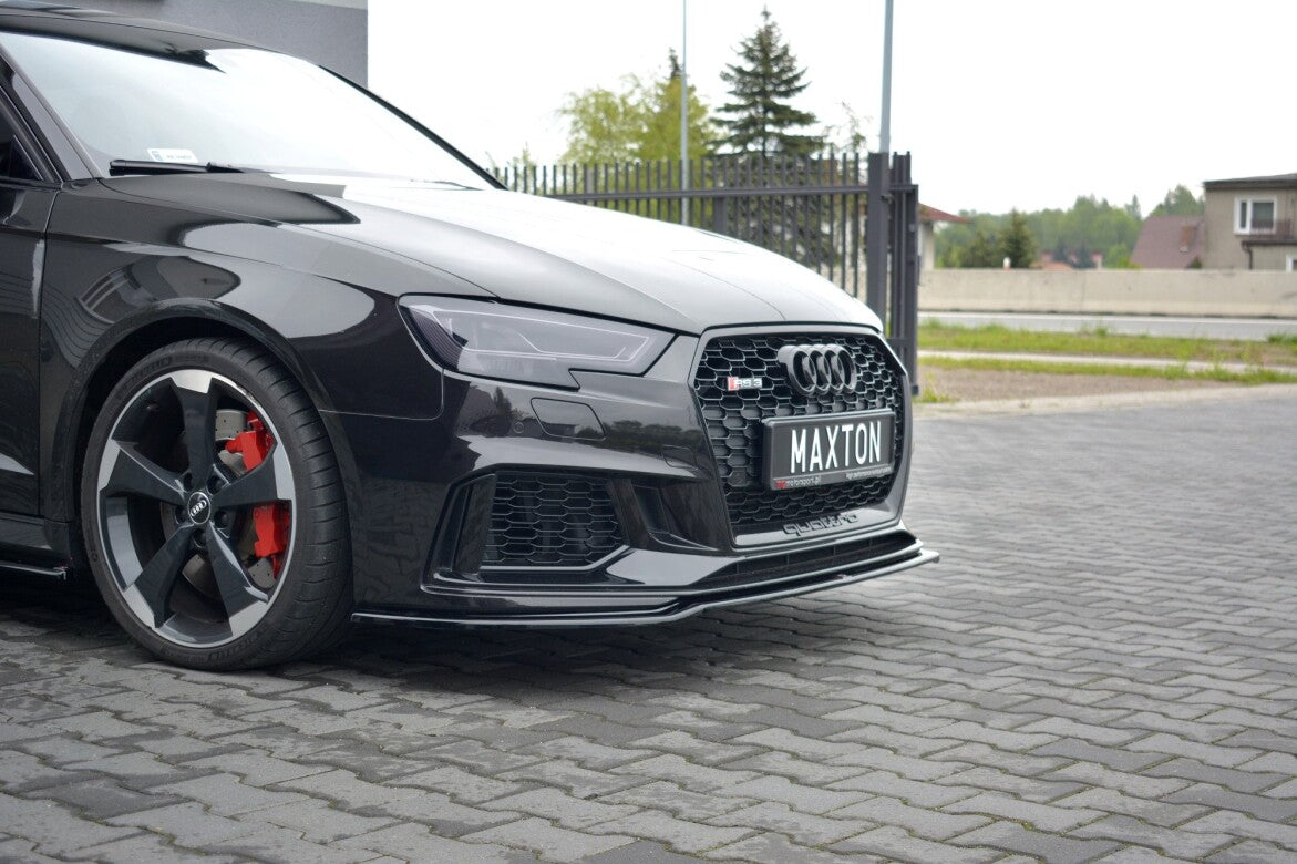 Cup Spoilerlippe Front Ansatz V.2 für Audi RS3 8V FL Sportback