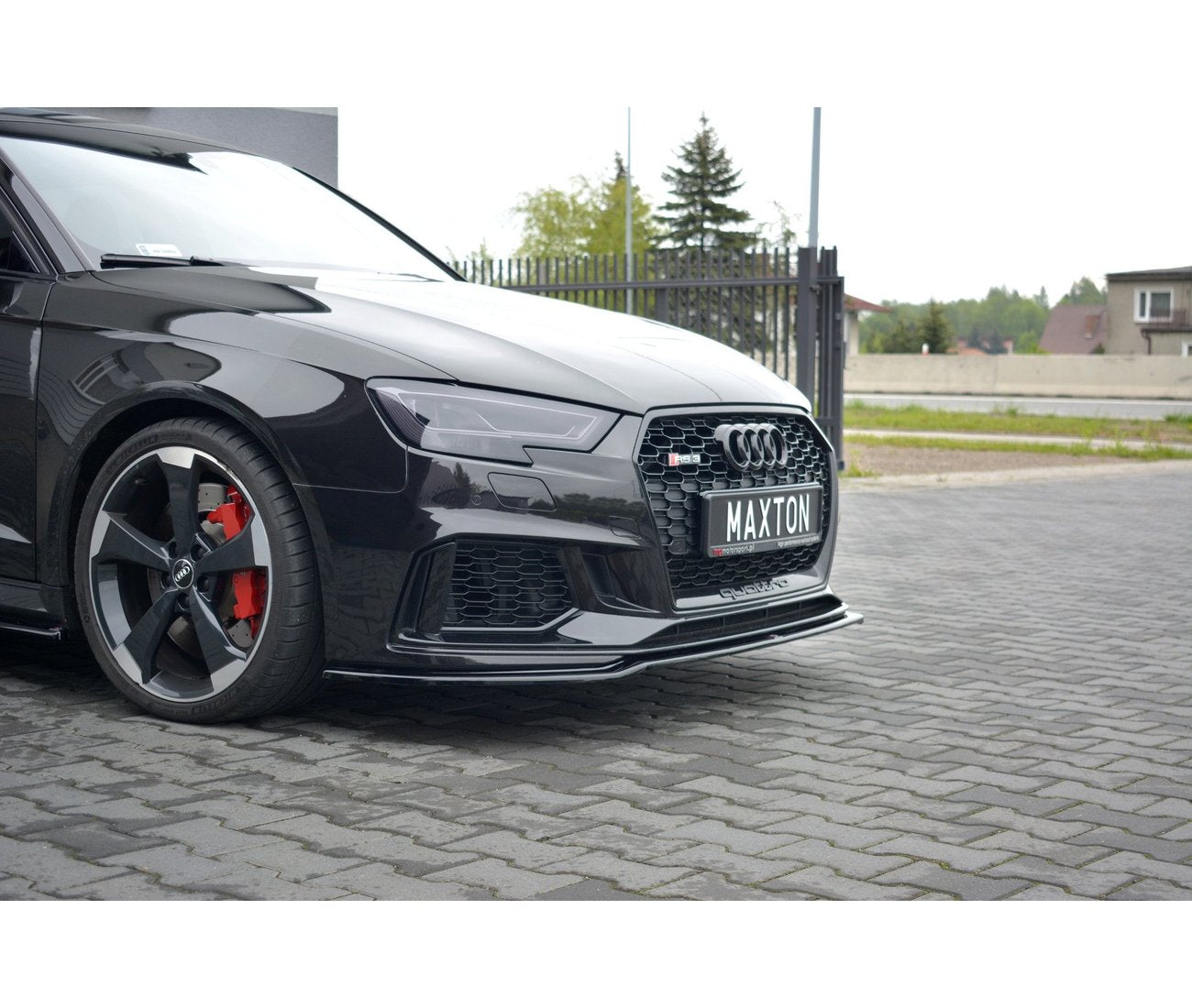 Cup Spoilerlippe V.2 für Audi RS3 8V FL Sportback