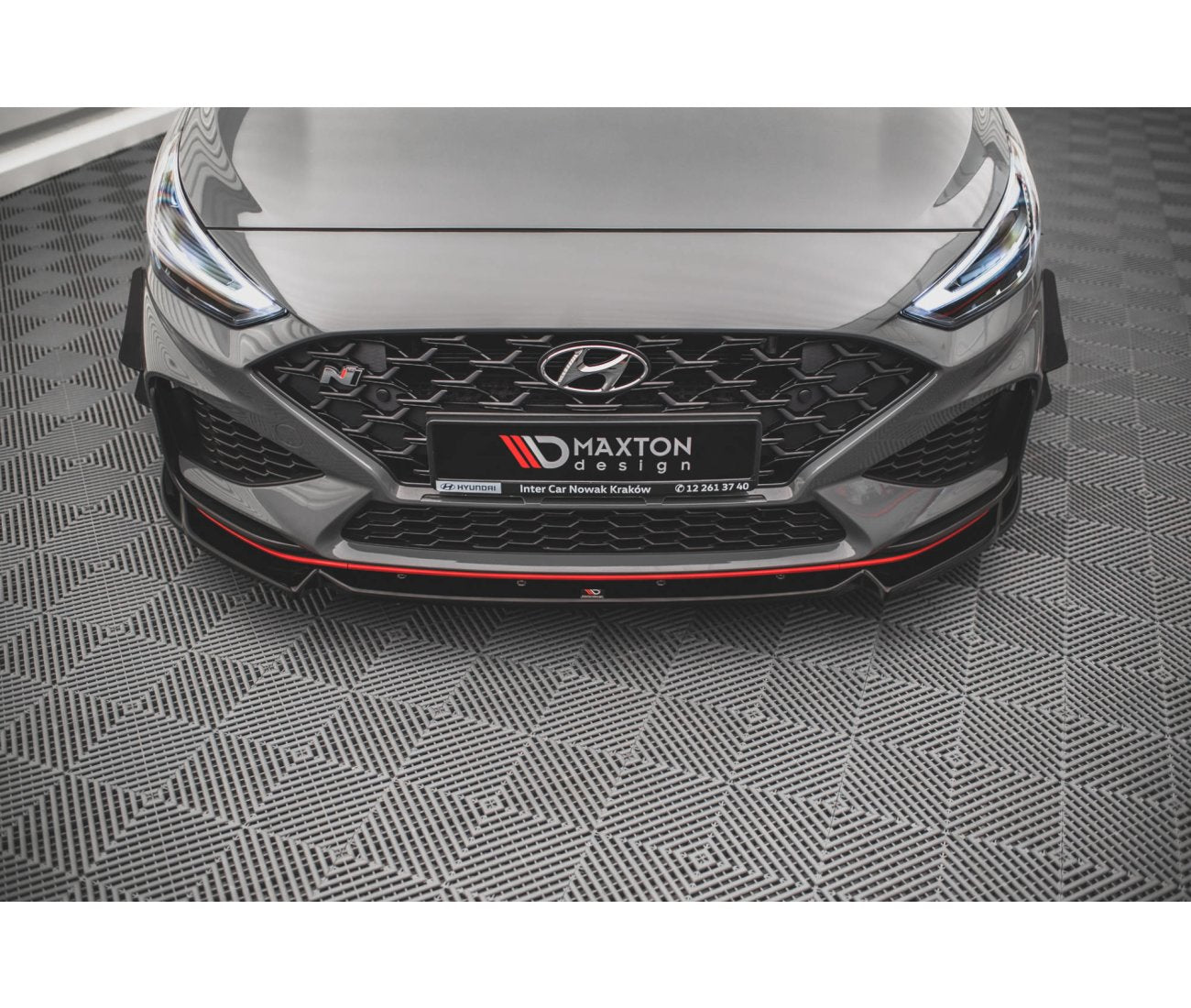 Frontlippe V.2 für Hyundai I30N + N-Line Facelift