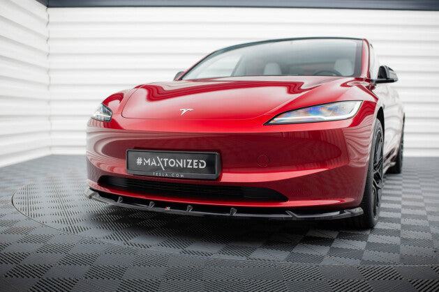 Cup Spoilerlippe Front Ansatz V.2 für Tesla Model 3 Project HighlandFL