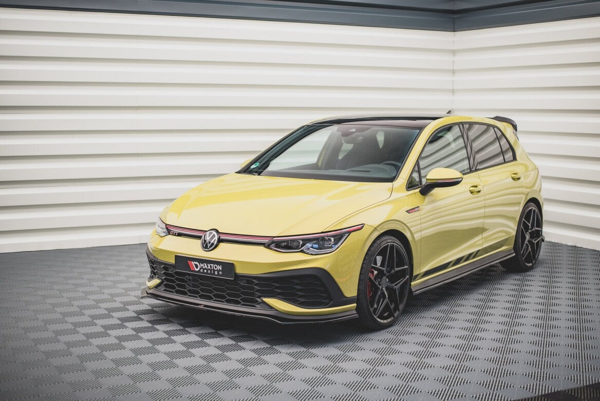 Cup Spoilerlippe Front Ansatz V.3 für VW Golf 8 GTI Clubsport
