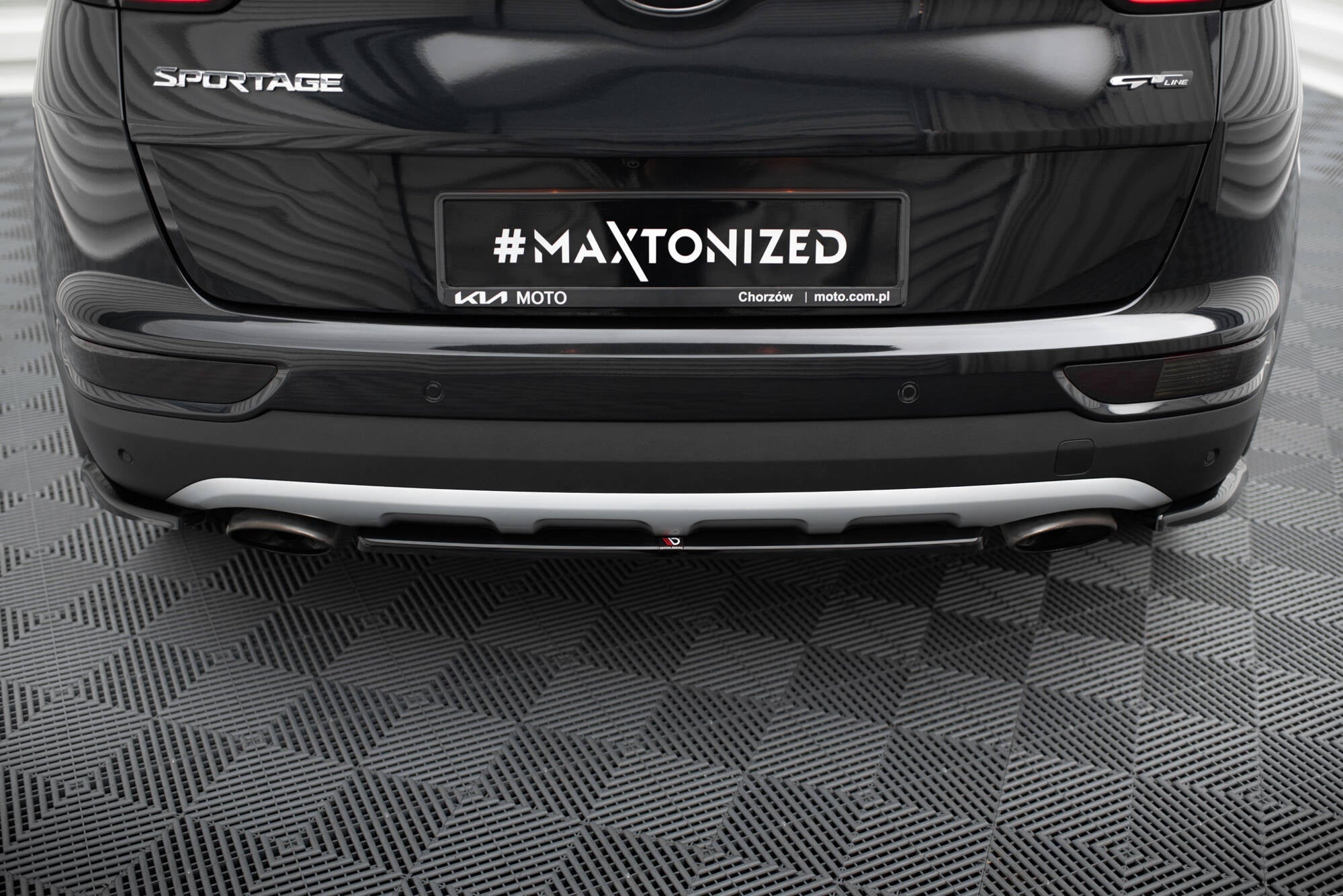 Maxton Design - Diffusor für KIA SPORTAGE mk4 GT - Line - Aerowerk.