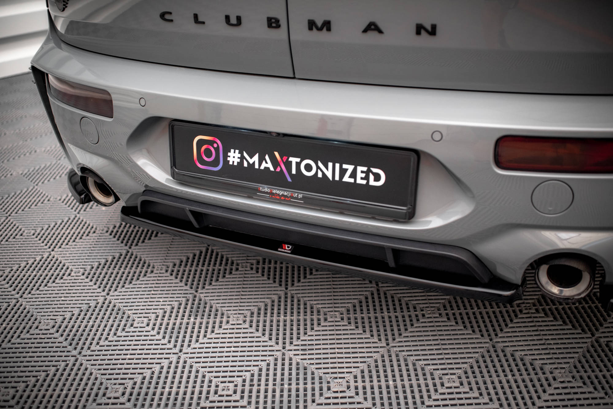 Maxton Design - Diffusor für Mini Cooper Clubman John Cooper Works F54 Facelift - Aerowerk.
