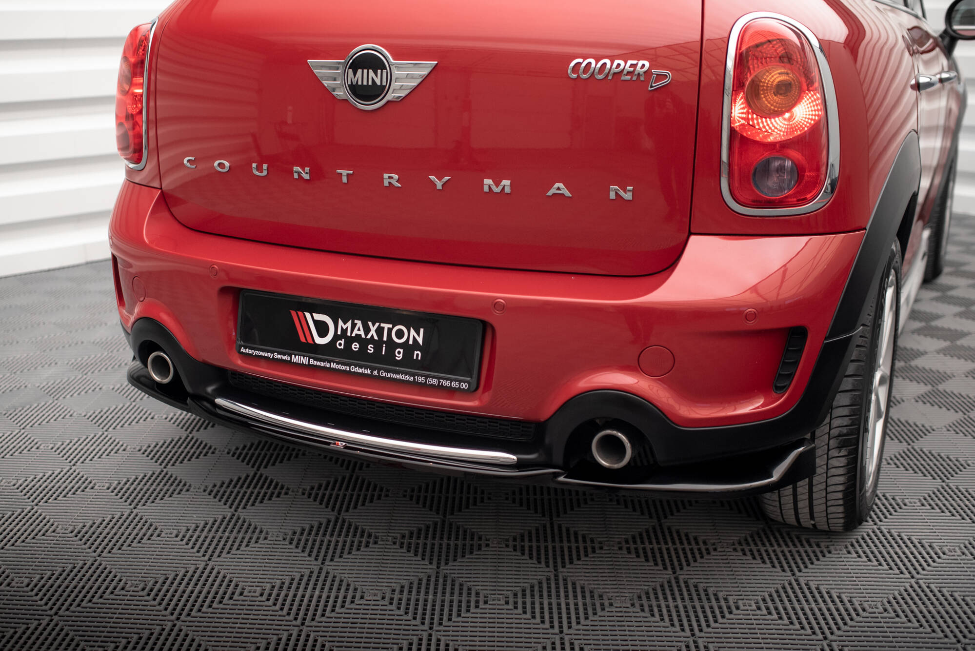 Maxton Design - Diffusor für Mini Cooper Countryman R60 Facelift - Aerowerk.