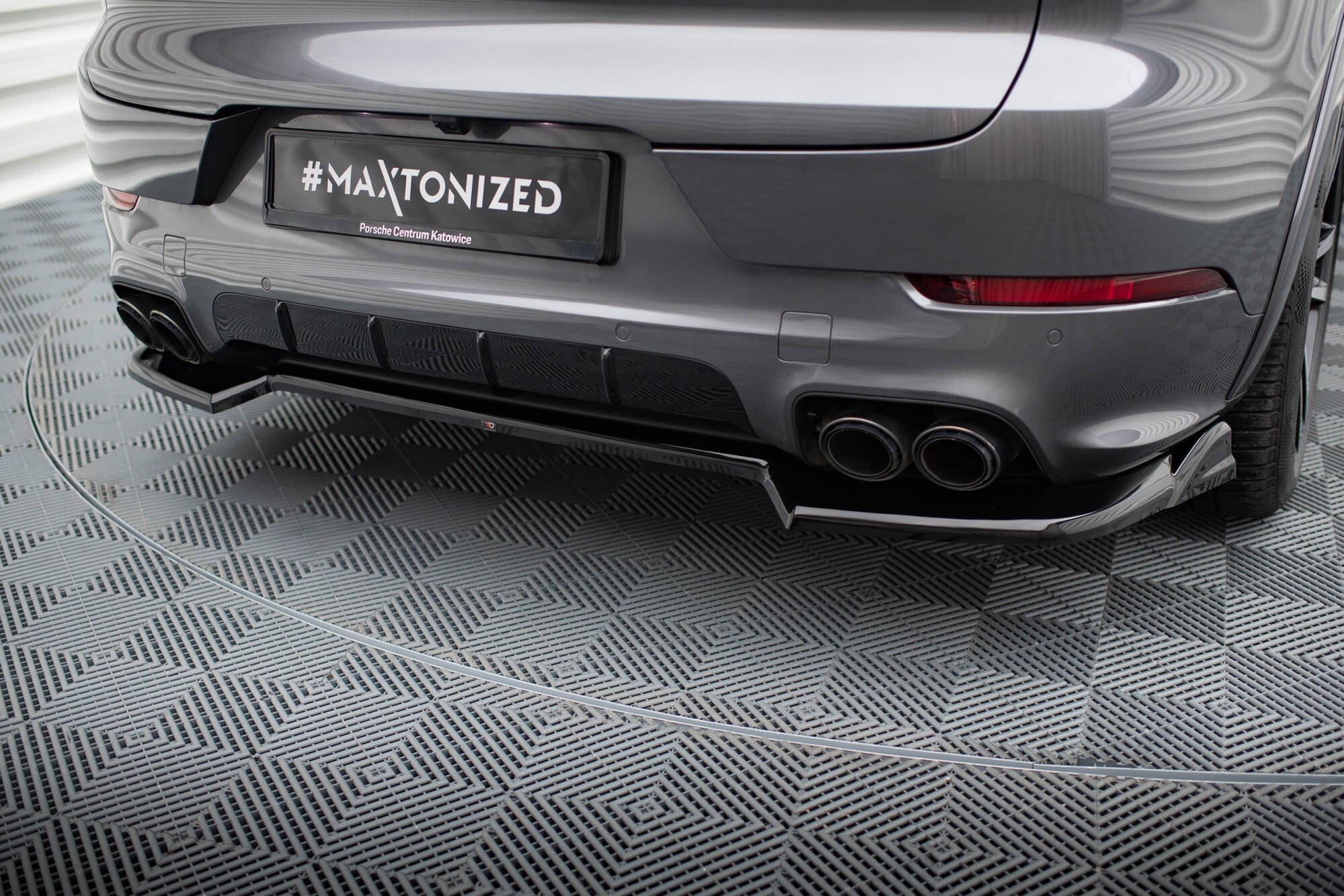 Maxton Design - Diffusor für Porsche Cayenne SUV / Coupe Mk3 Facelift - Aerowerk.