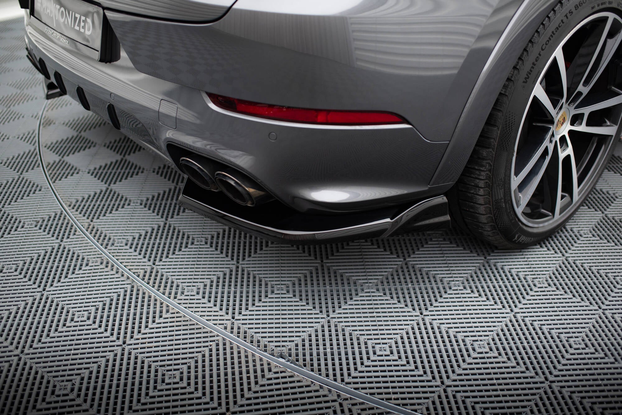 Maxton Design - Diffusor für Porsche Cayenne SUV / Coupe Mk3 Facelift - Aerowerk.