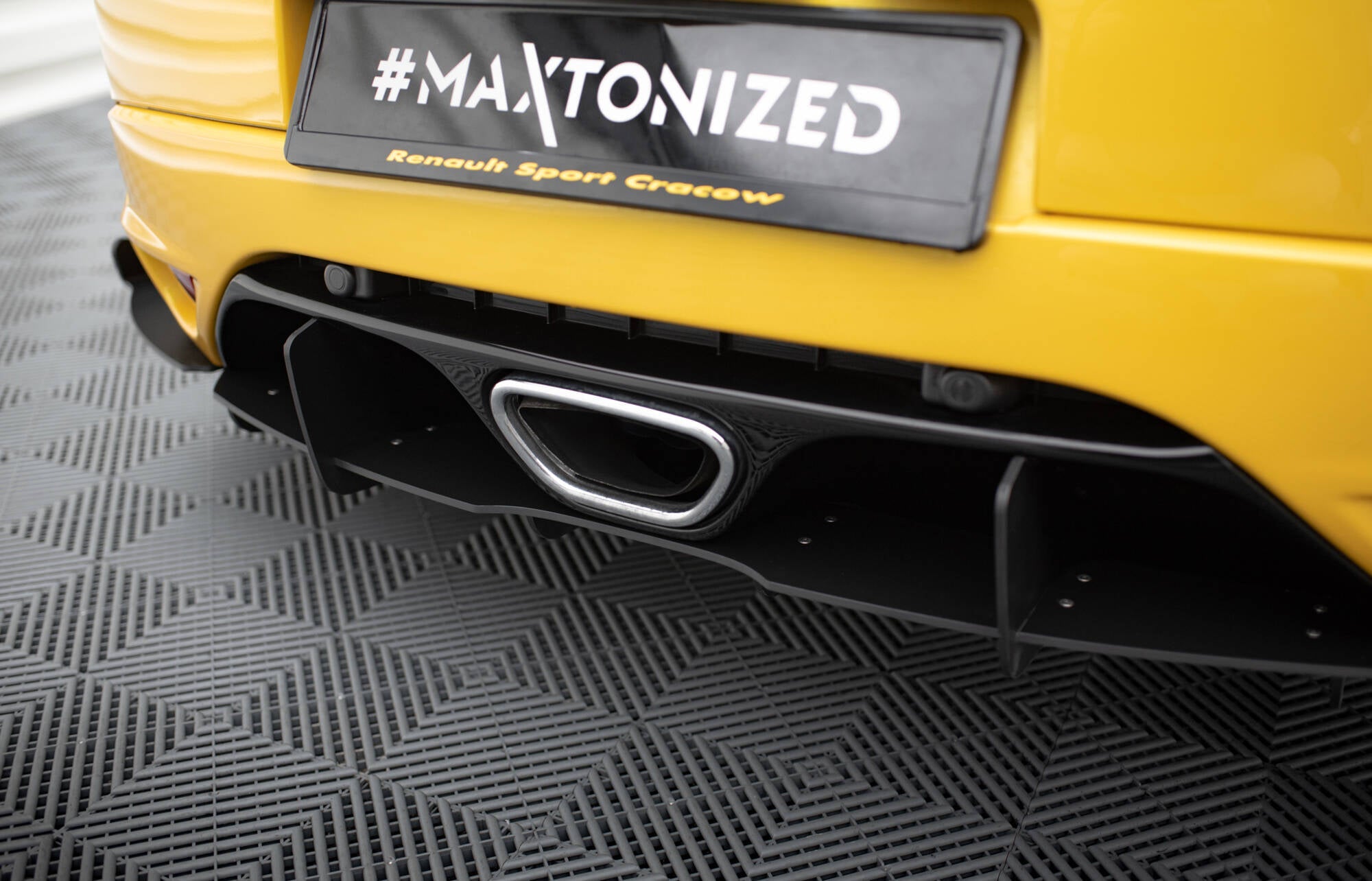 Maxton Design - Diffusor Heck Ansatz für Diffusor für RENAULT MEGANE MK3 RS - Aerowerk.