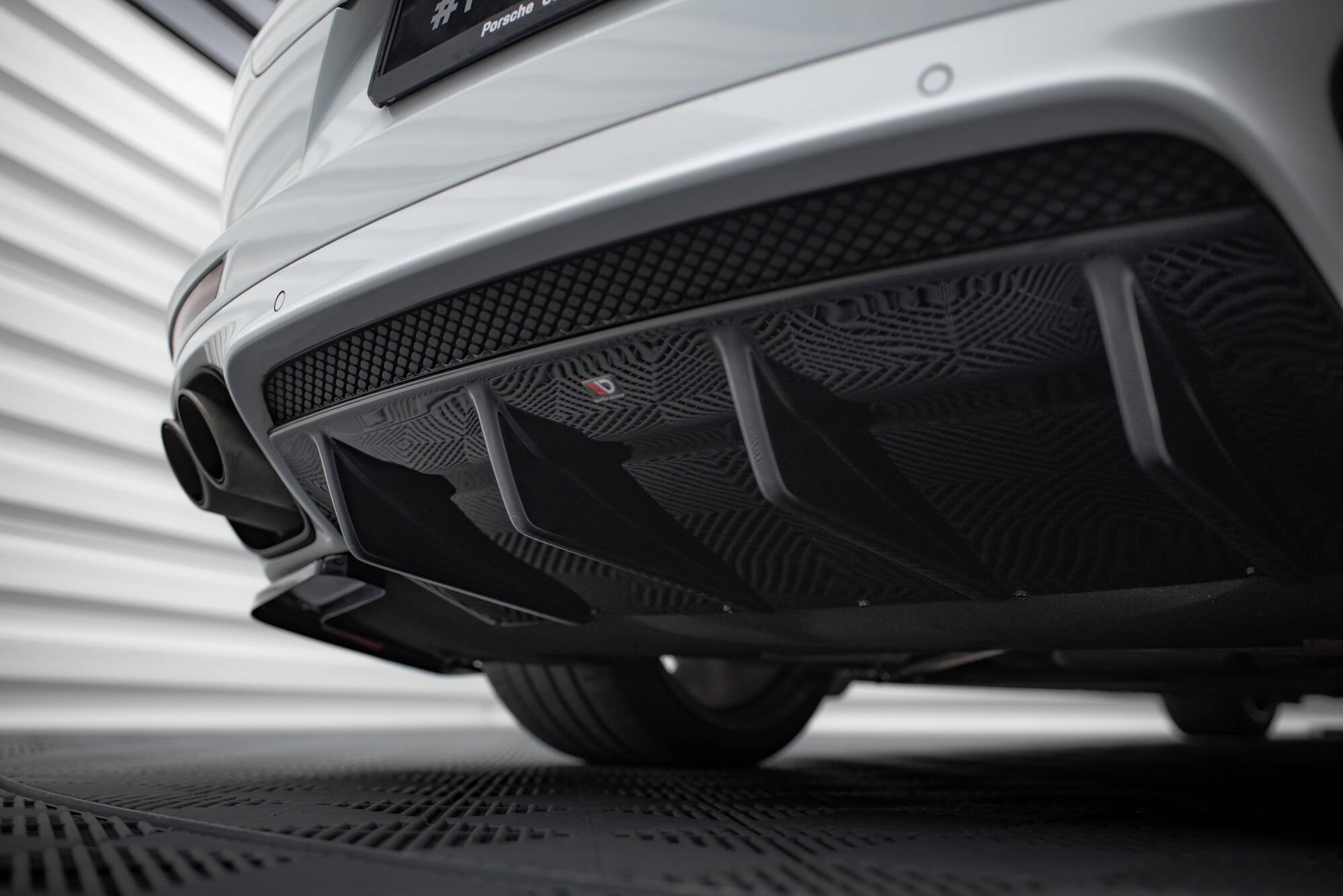 Maxton Design - Diffusor Heck Ansatz für Porsche Panamera GTS 971 - Aerowerk.
