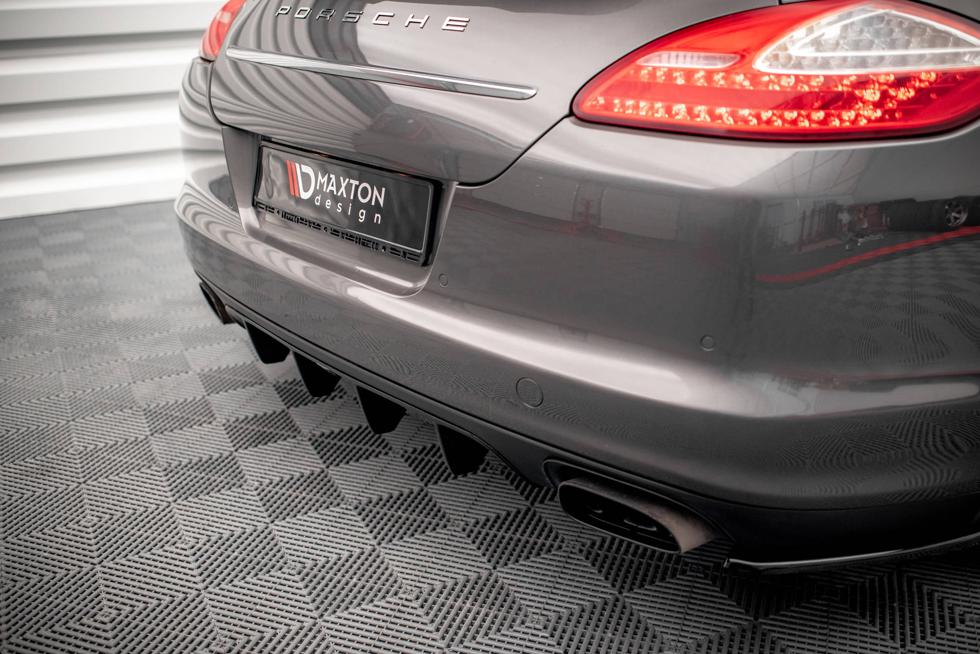 Maxton Design - Diffusor Heck Ansatz für Porsche Panamera / Panamera Diesel 970 - Aerowerk.
