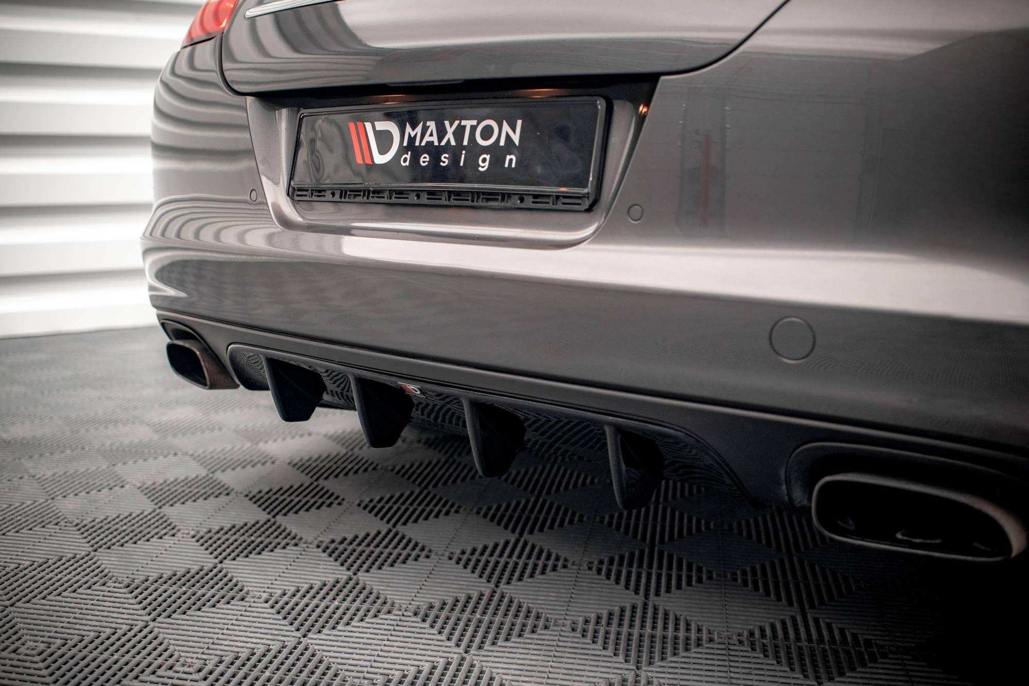 Maxton Design - Diffusor Heck Ansatz für Porsche Panamera / Panamera Diesel 970 - Aerowerk.