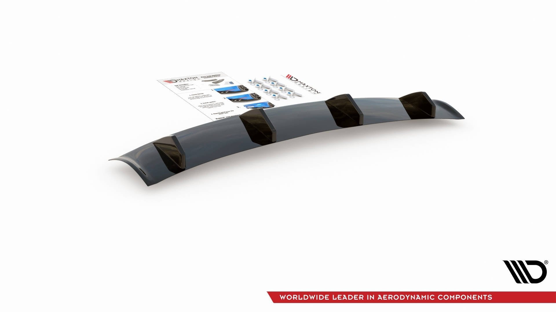 Maxton Design - Diffusor Heck Ansatz für Porsche Panamera Turbo 970 Facelift - Aerowerk.