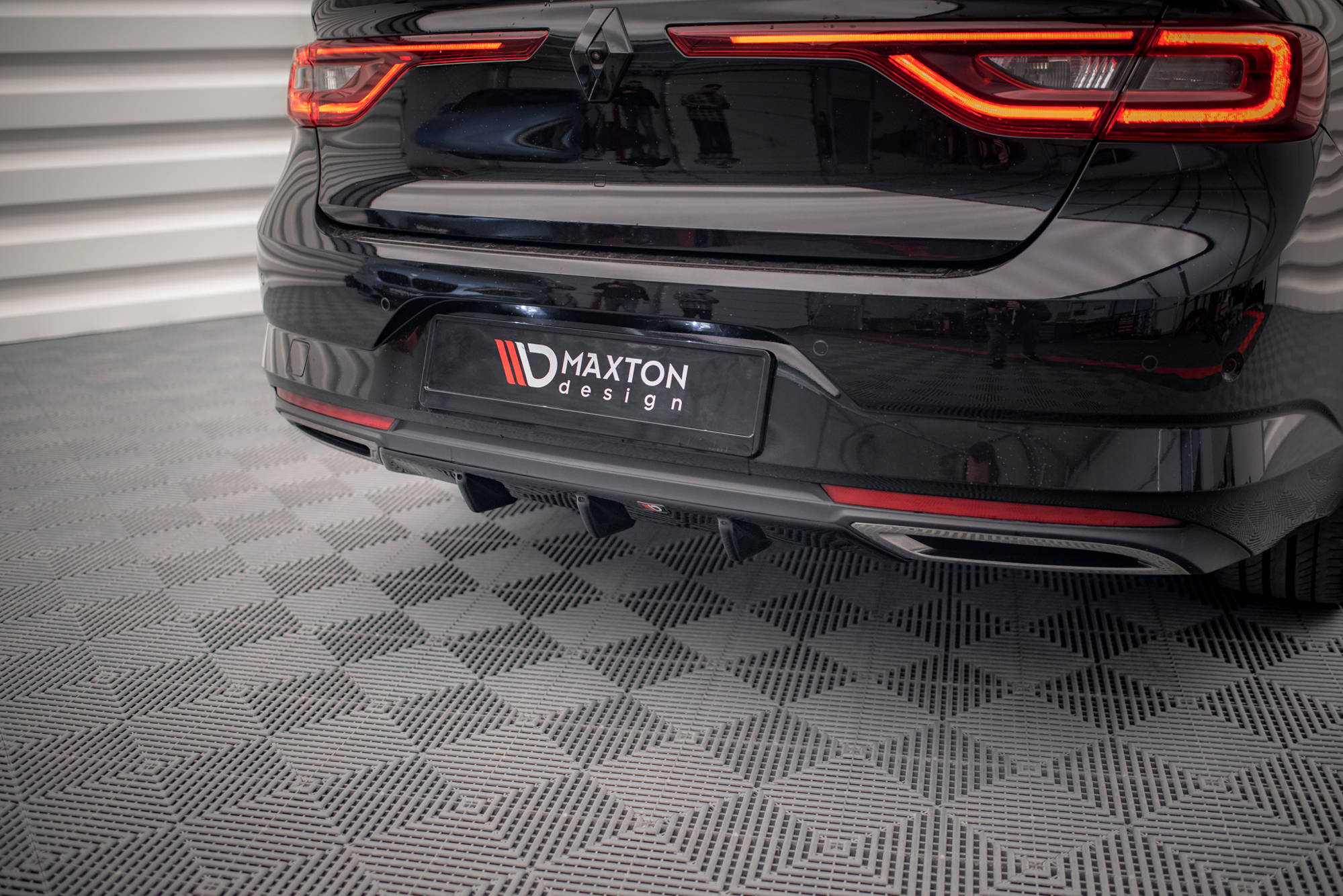 Maxton Design - Diffusor Heck Ansatz für Renault Talisman - Aerowerk.