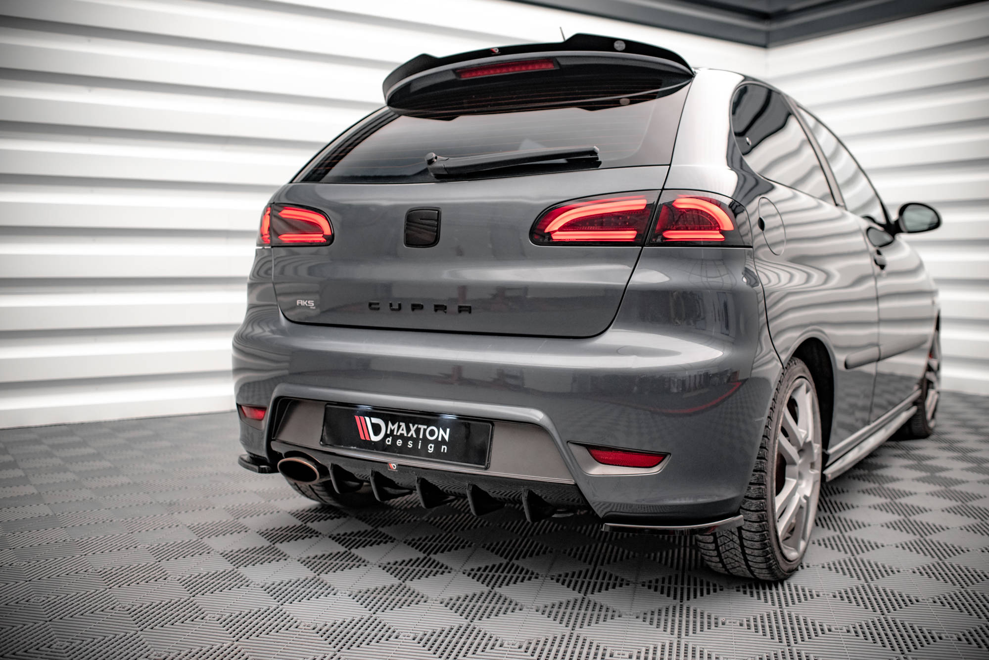 Maxton Design - Diffusor Heck Ansatz für Seat Ibiza Cupra Mk3 - Aerowerk.