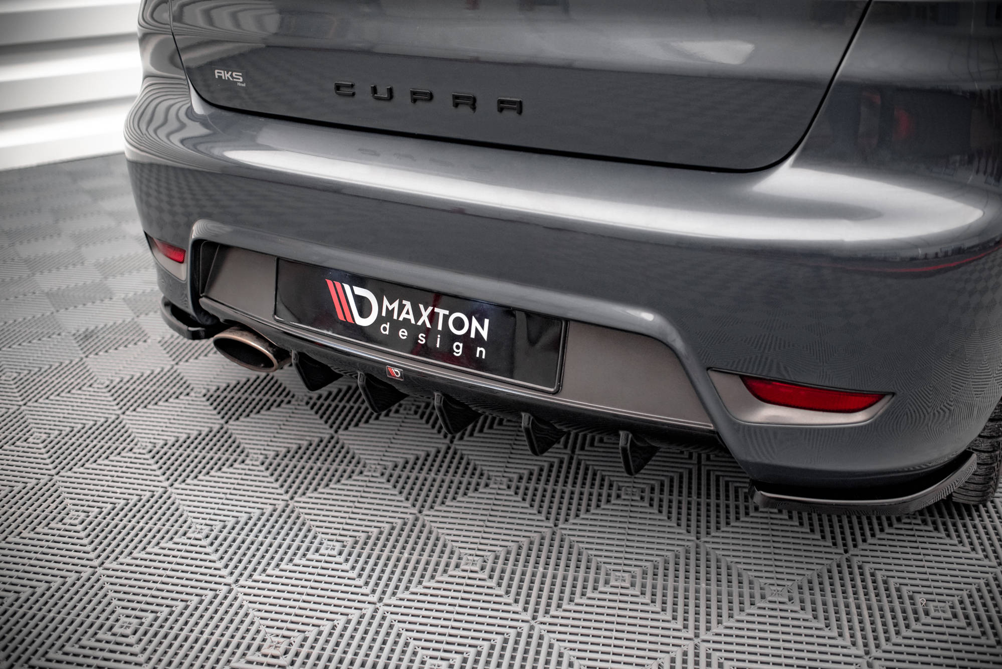 Maxton Design - Diffusor Heck Ansatz für Seat Ibiza Cupra Mk3 - Aerowerk.