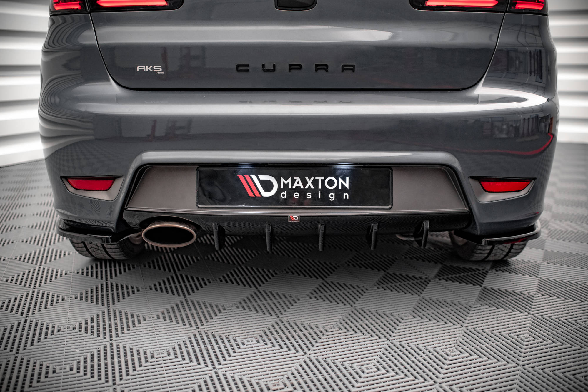 Maxton Design - Diffusor Heck Ansatz für Seat Ibiza Cupra Mk3 - Aerowerk.