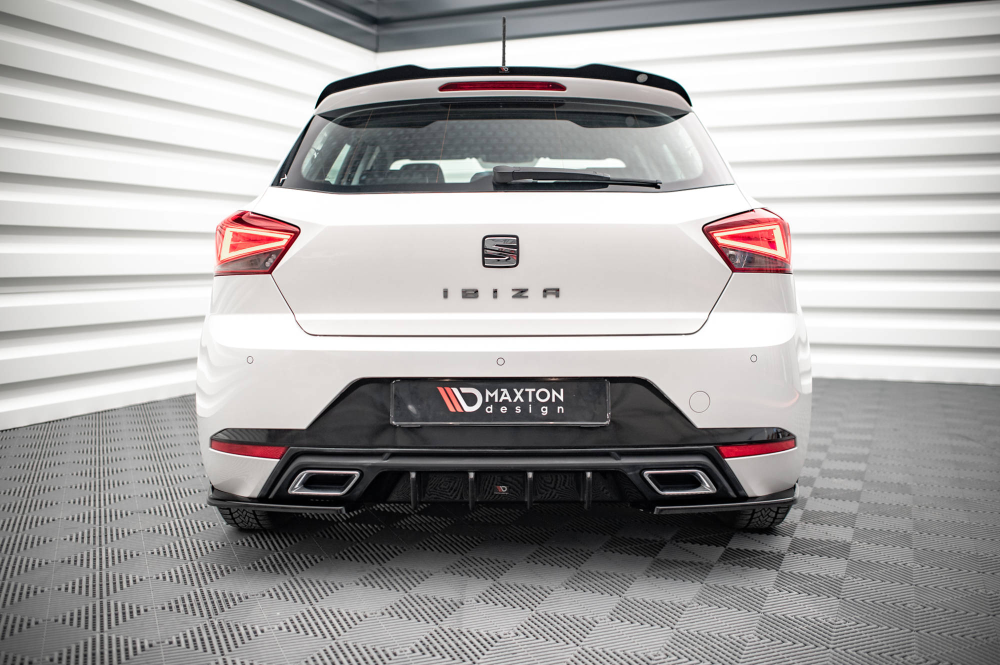 Maxton Design - Diffusor Heck Ansatz für Seat Ibiza FR/ Standard Mk5 - Aerowerk.