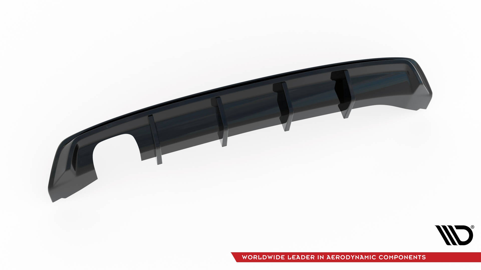 Maxton Design - Diffusor Heck Ansatz für Seat Leon Mk3 Facelift - Aerowerk.