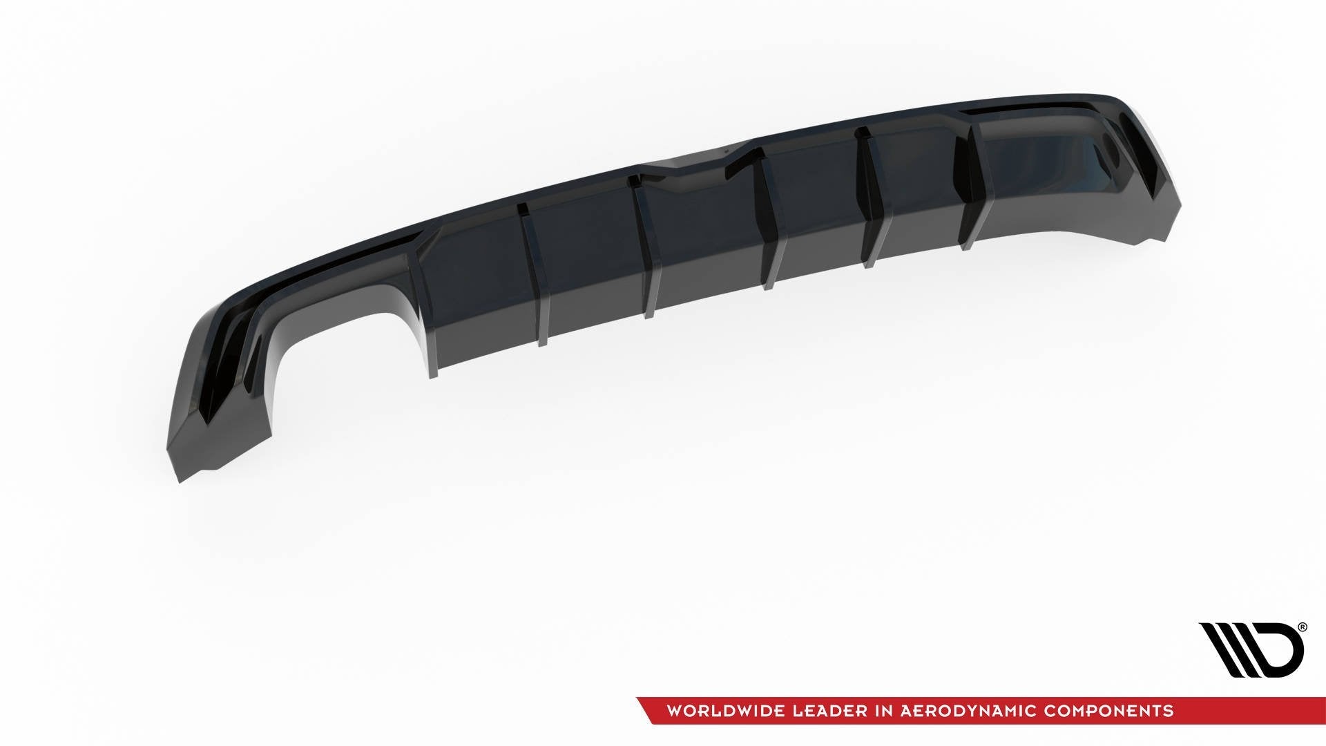 Maxton Design - Diffusor Heck Ansatz für SEAT Leon Mk3 FR Facelift - Aerowerk.
