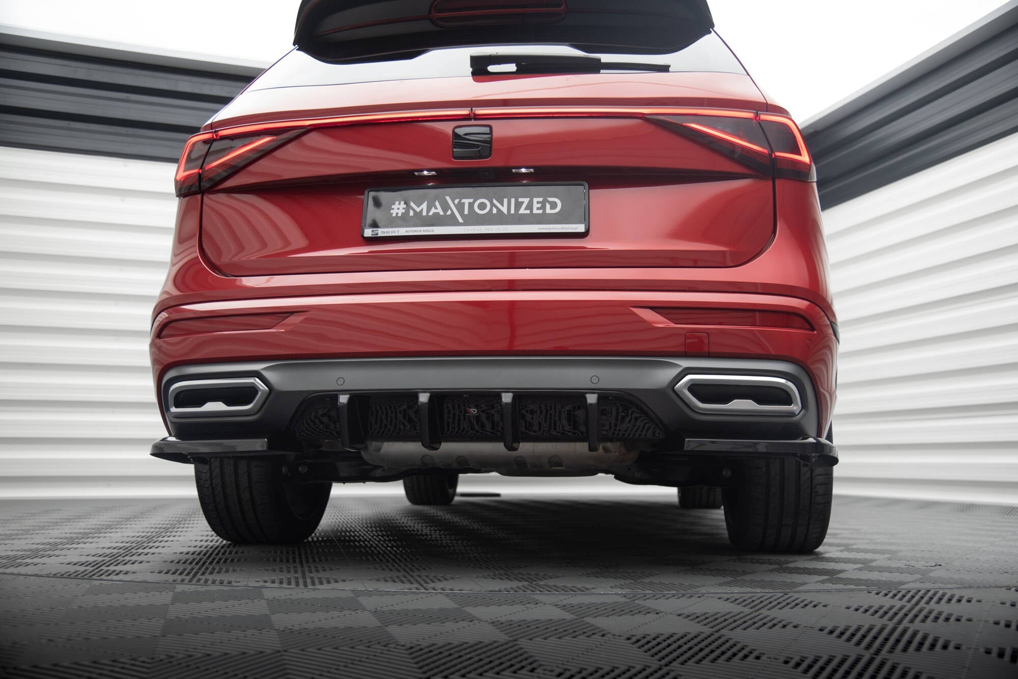 Maxton Design - Diffusor Heck Ansatz für Seat Tarraco FR Mk1 - Aerowerk.