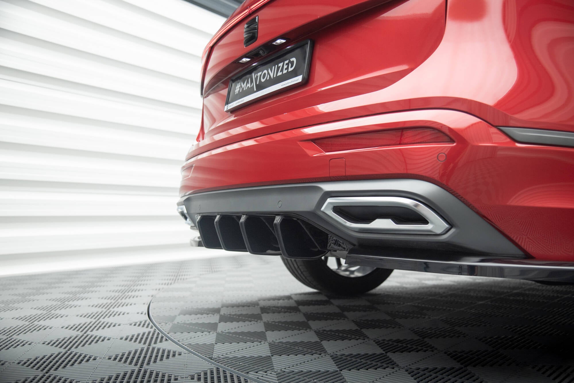 Maxton Design - Diffusor Heck Ansatz für Seat Tarraco FR Mk1 - Aerowerk.