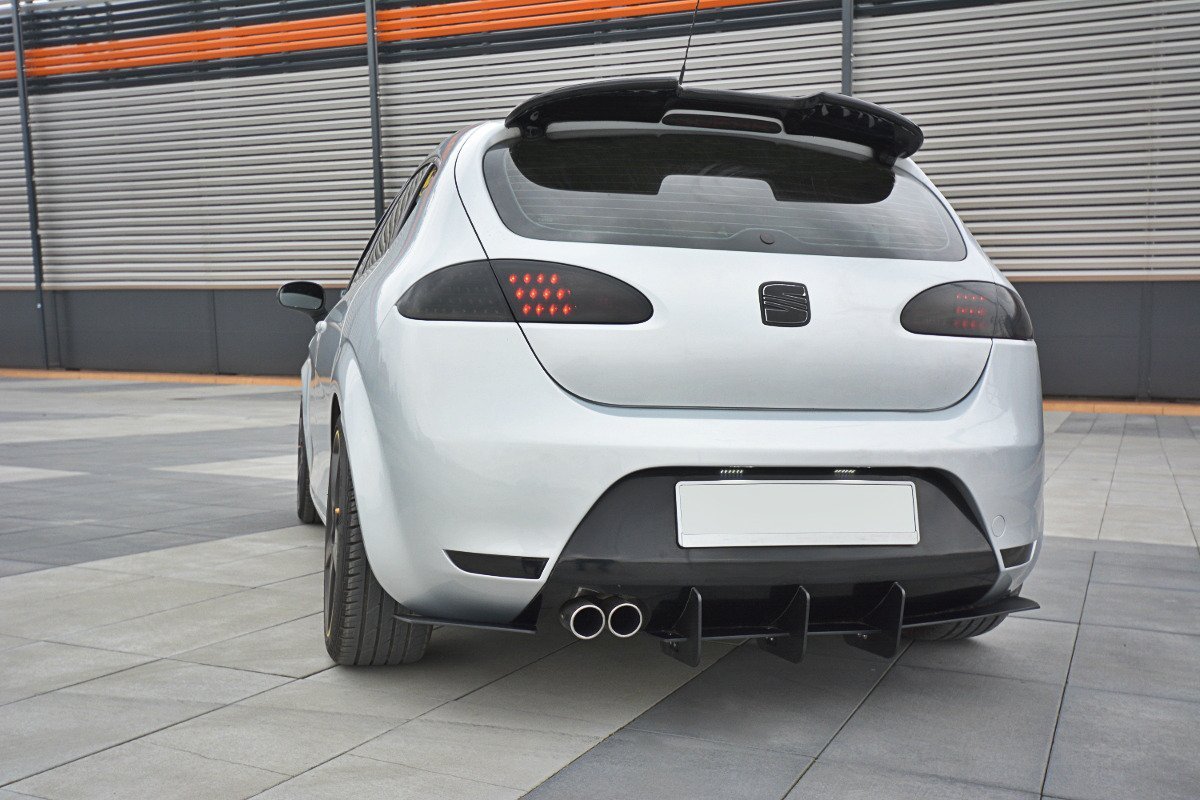 Maxton Design - Diffusor V2 Heck Ansatz für Diffusor für Seat Leon Mk2 Cupra/ FR - Aerowerk.