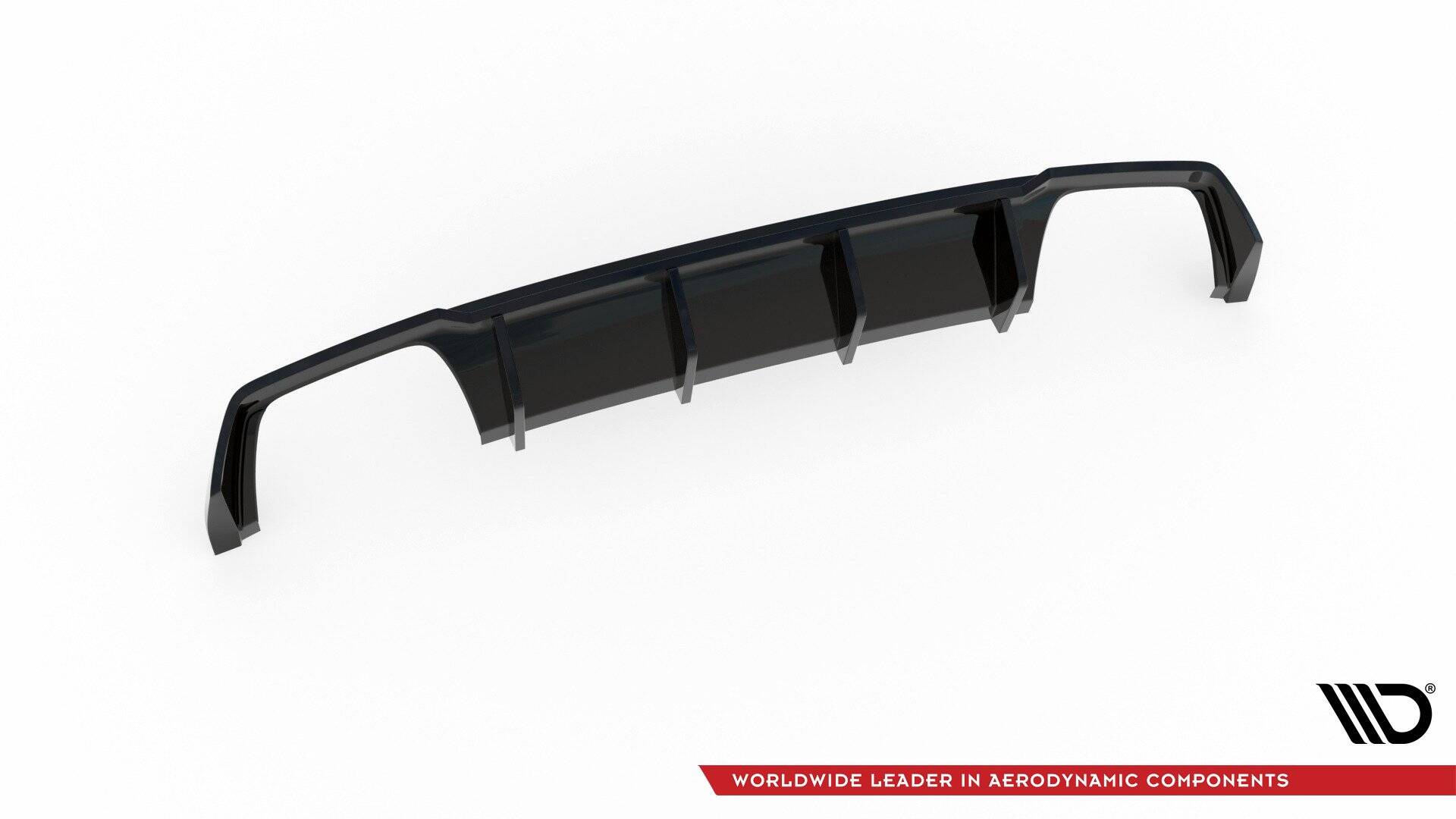 Maxton Design - Diffusor V3 Heck Ansatz für Seat Leon Cupra ST Mk3 FL - Aerowerk.