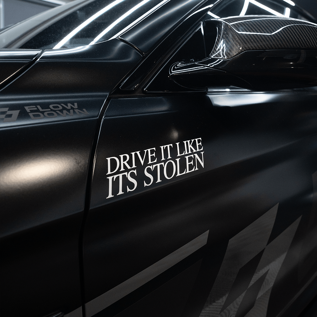 DRIVE IT LIKE ITS STOLEN STICKER - Aerowerk.