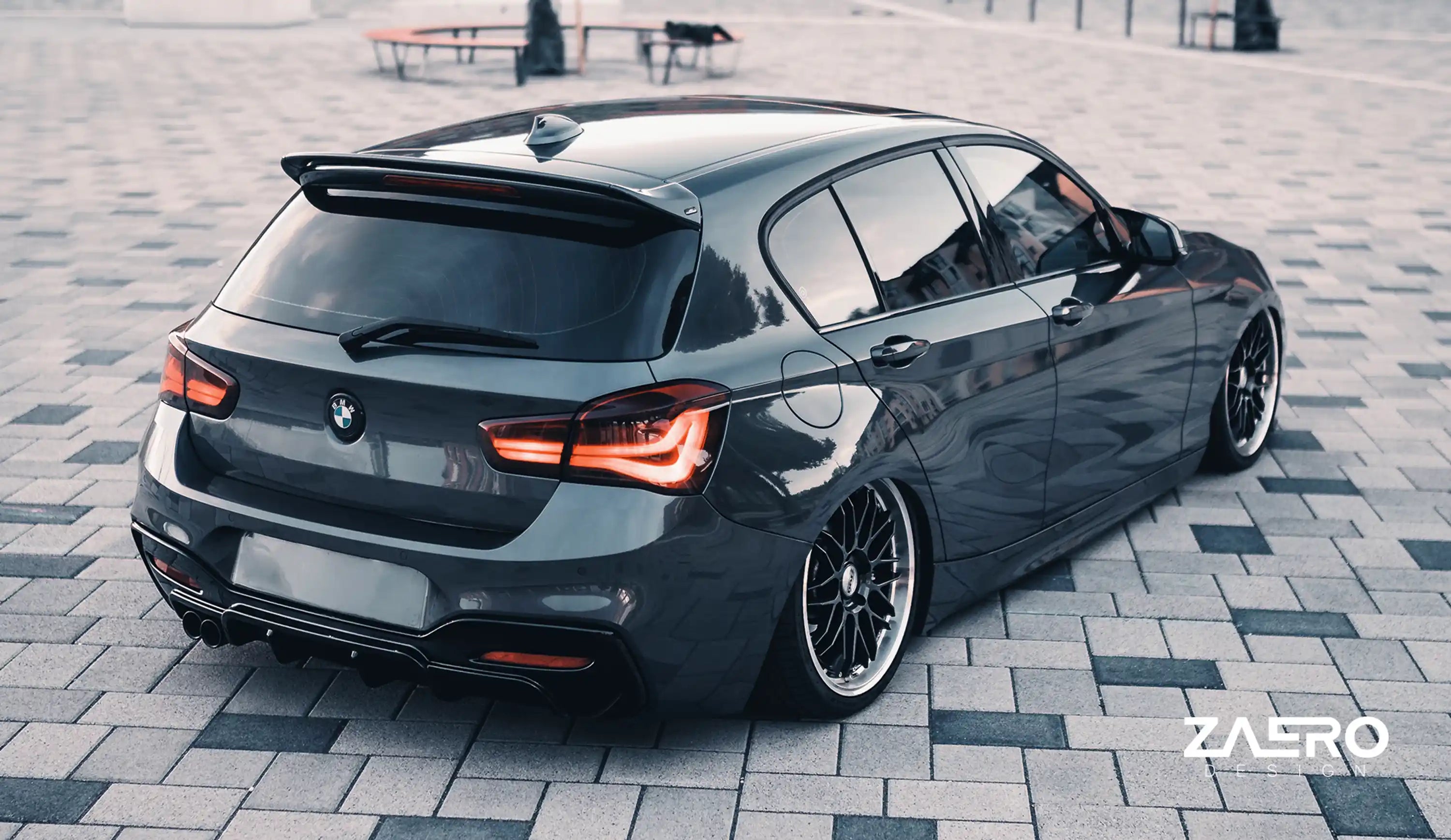 EVO-1 Diffusor für BMW 1er F20 | F21 – 116 | 118 | 120 | 125 (M-Paket LCI) - Aerowerk.