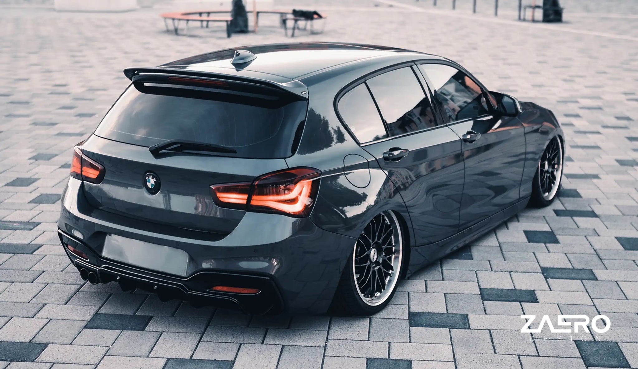 EVO-1 Diffusor für BMW 1er F20 | F21 – 116 | 118 | 120 | 125 (M-Paket LCI) - Aerowerk.