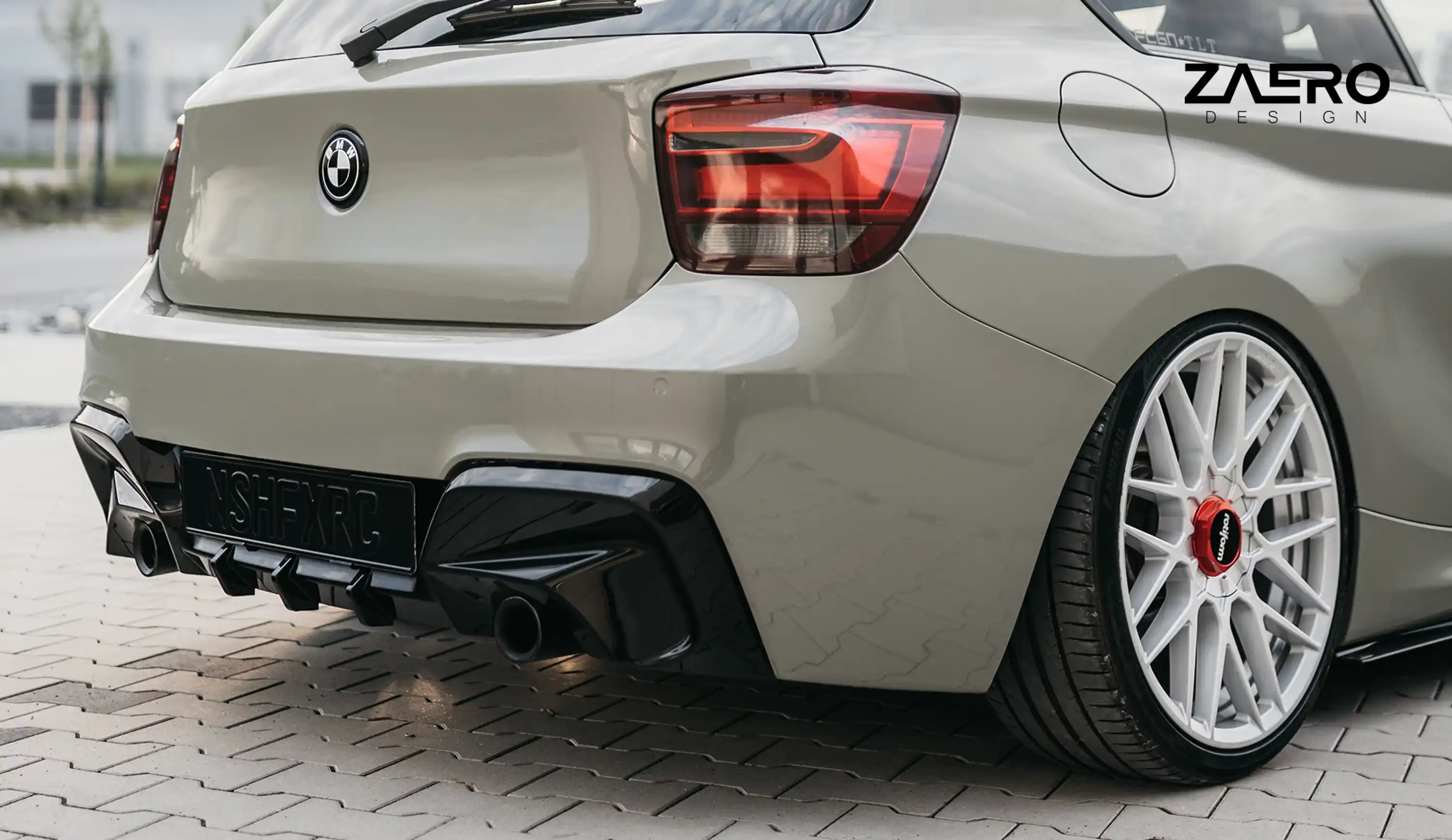 EVO-1 Diffusor für BMW 1er F20 | F21 - M135i (PRE-LCI - Vorfacelift) - Aerowerk.