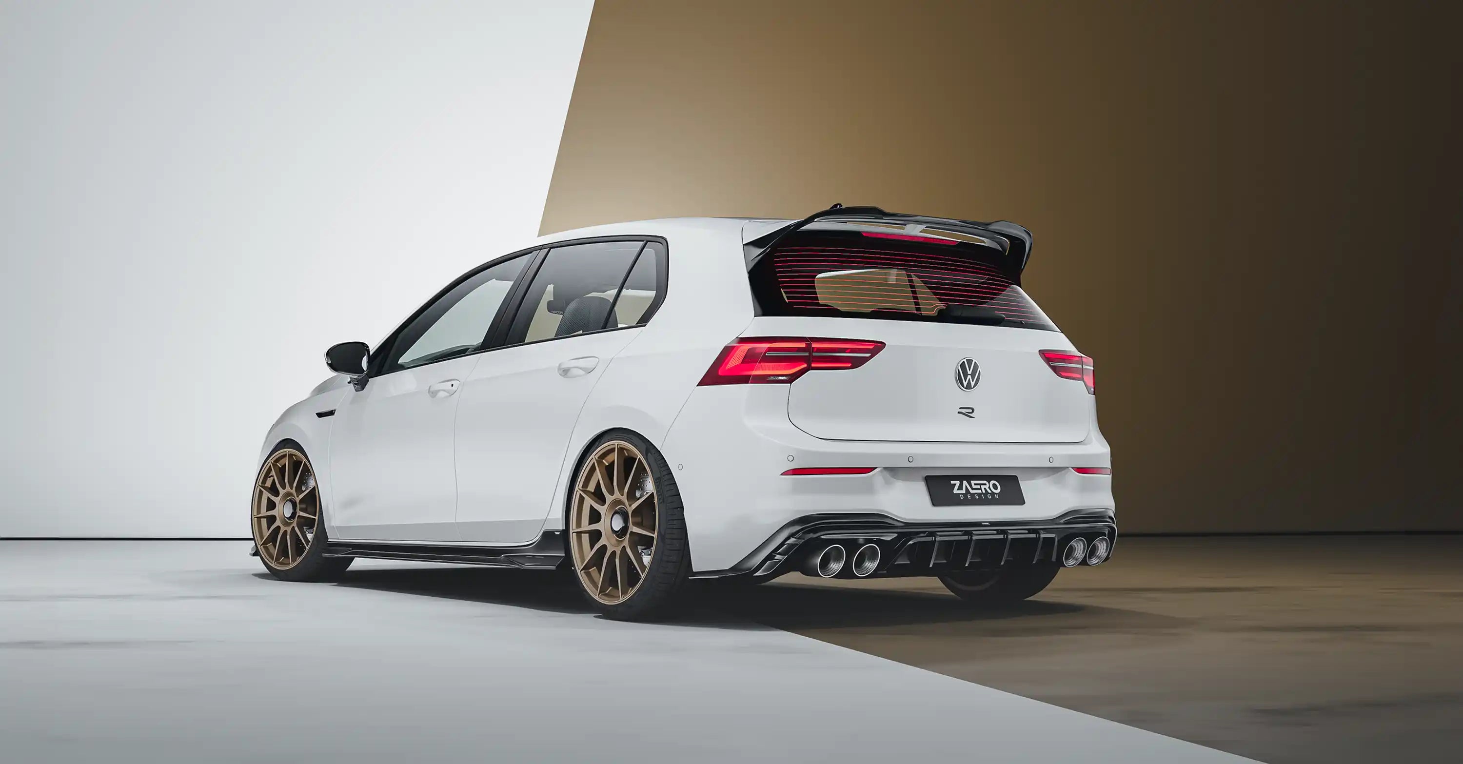 EVO-1 Diffusor für VW Golf 8 R - Aerowerk.