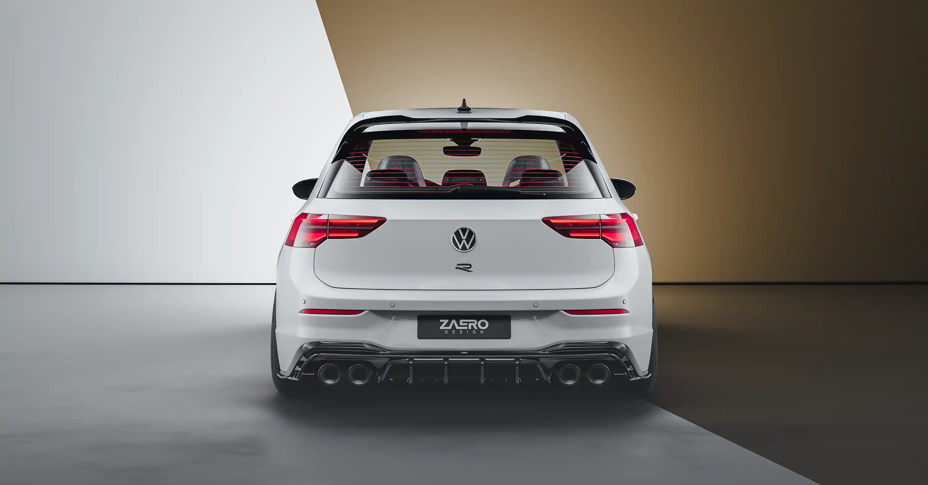 EVO-1 Diffusor für VW Golf 8 R - Aerowerk.