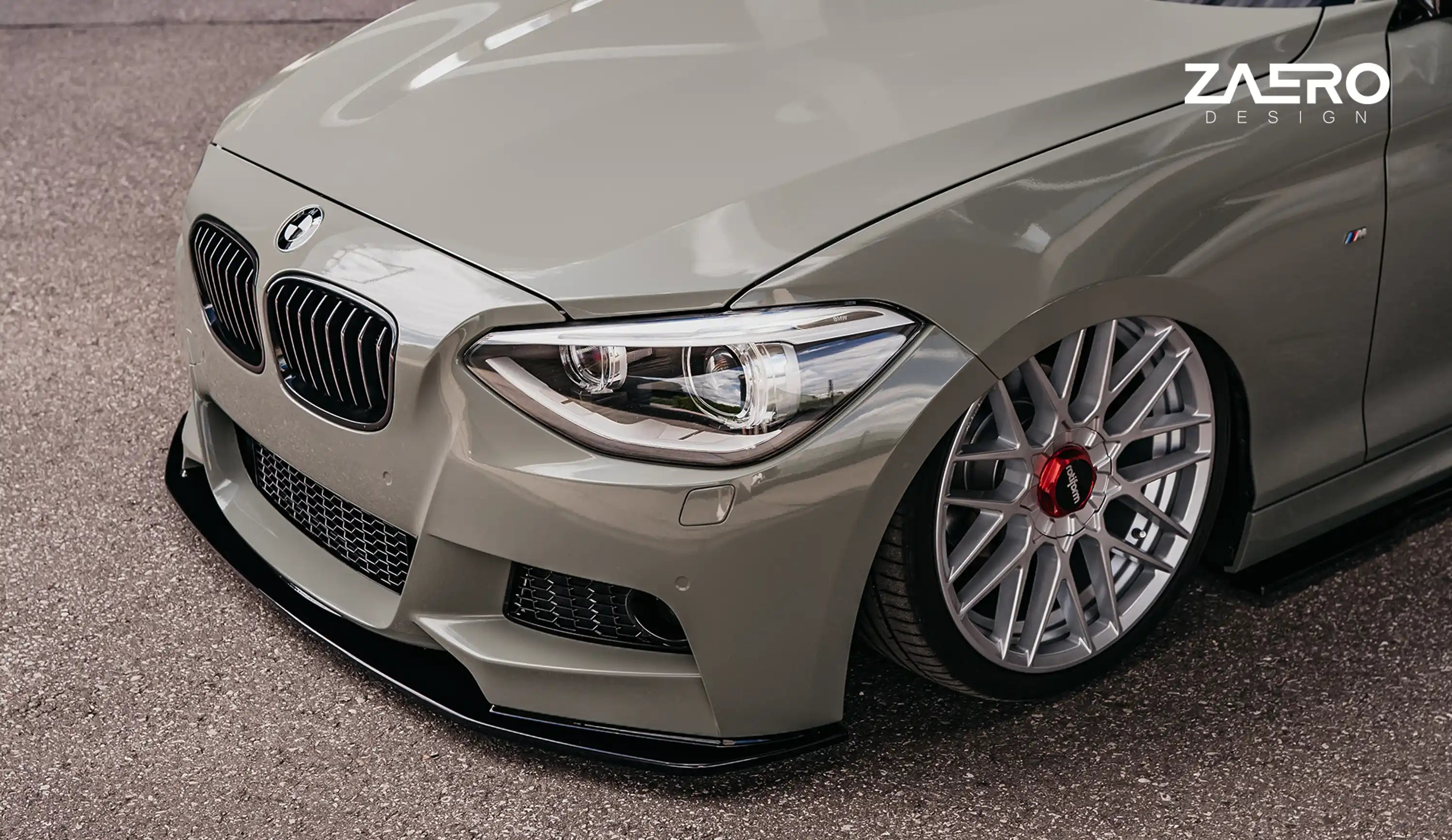 EVO-1 Frontlippe für BMW 1er F20 | F21 - 120 - 125 - M135 (M-Paket PRE-LCI) - Aerowerk.