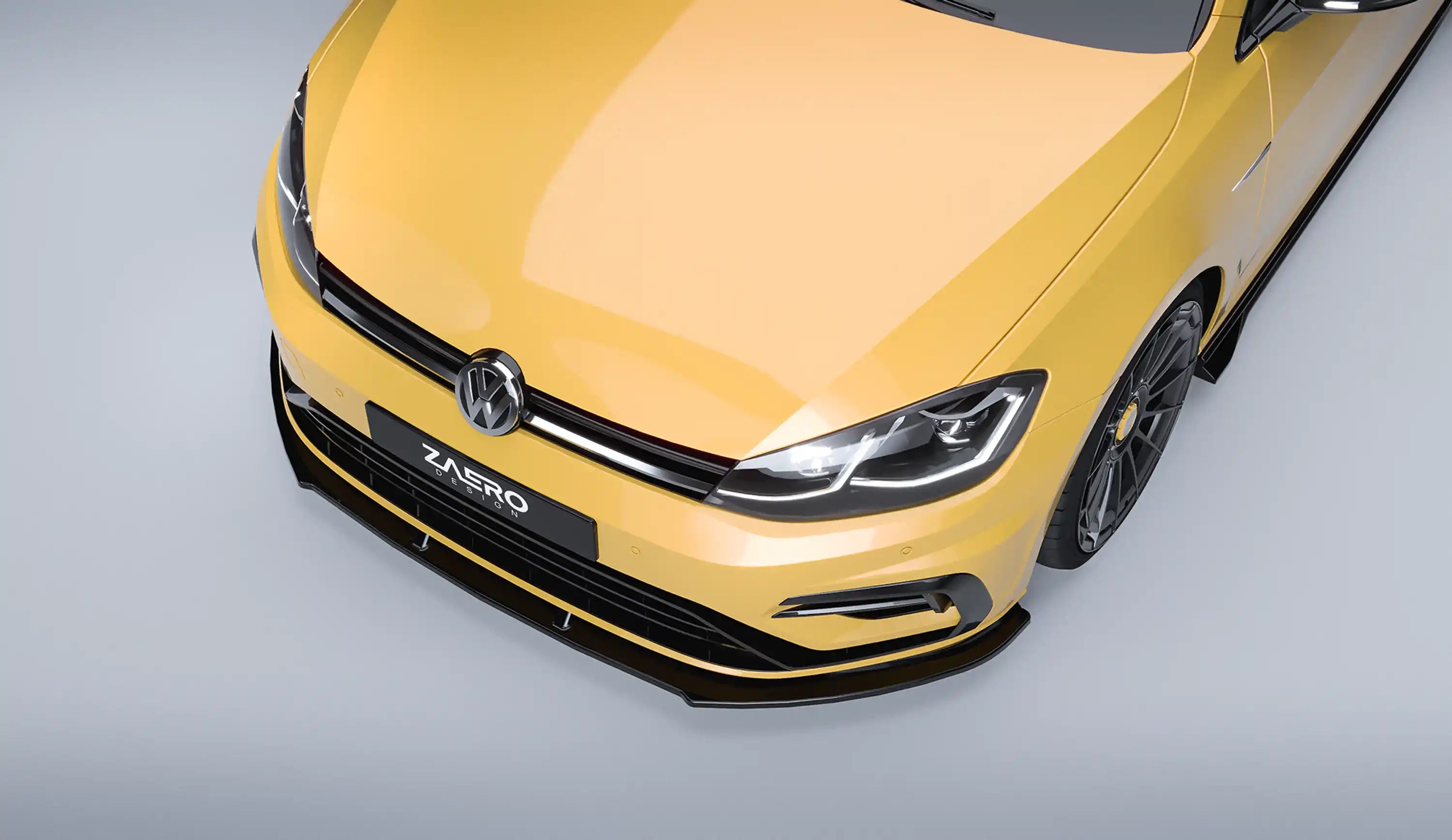 EVO-1 Frontlippe für VW Golf 7 R (Facelift) - Aerowerk.
