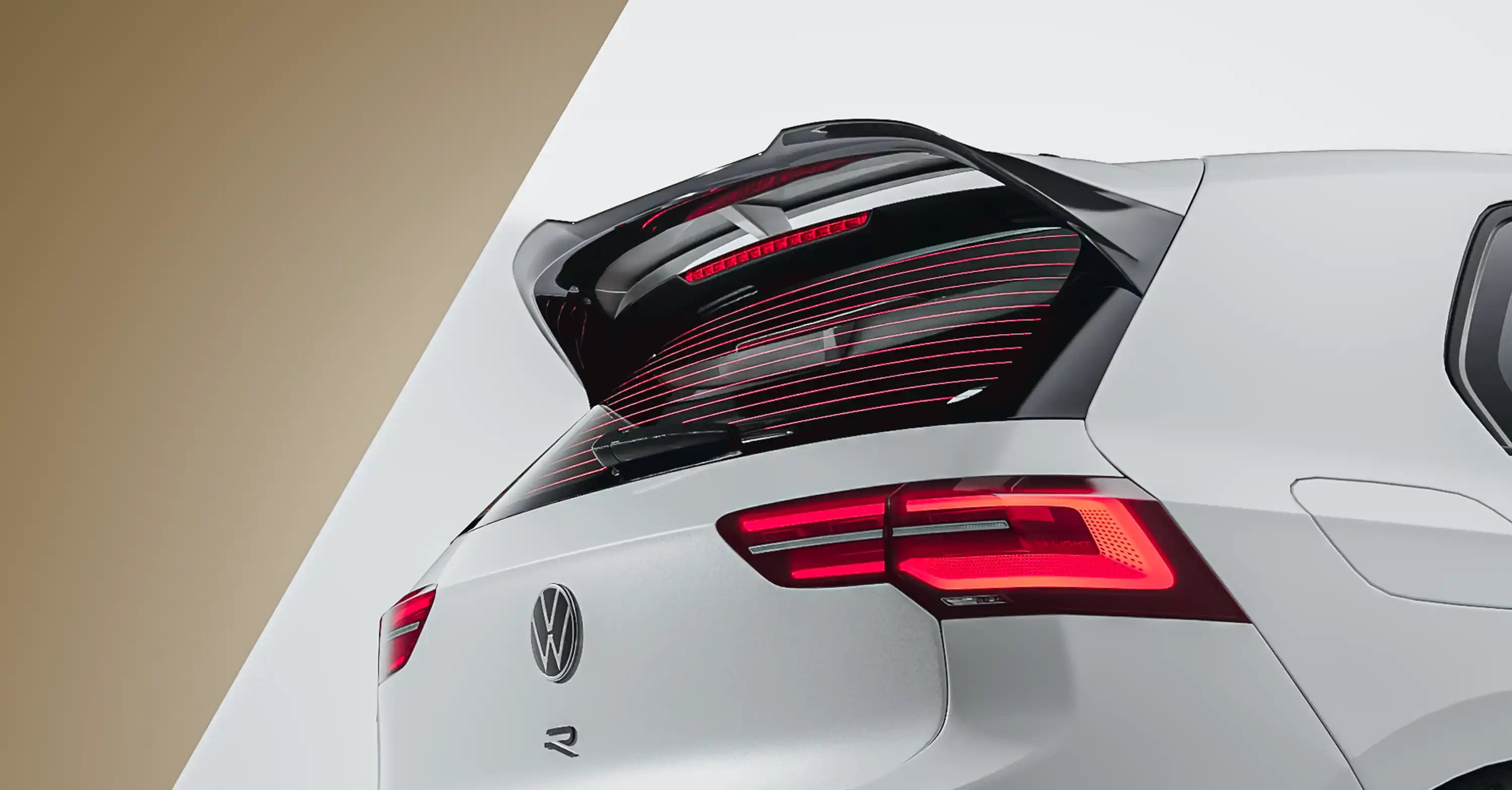 EVO-1 Heckspoiler für VW Golf 8 Clubsport & R - Aerowerk.