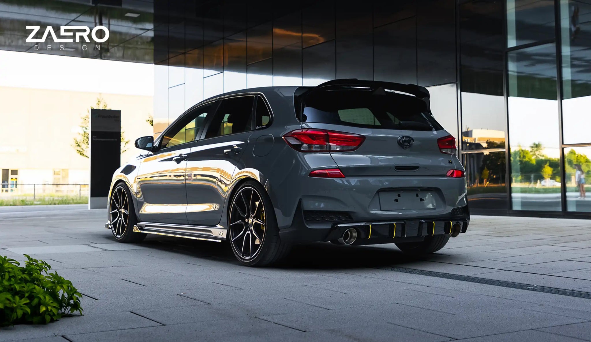 EVO-1 Heckspoiler V.1 für Hyundai I30N Hatchback - Aerowerk.
