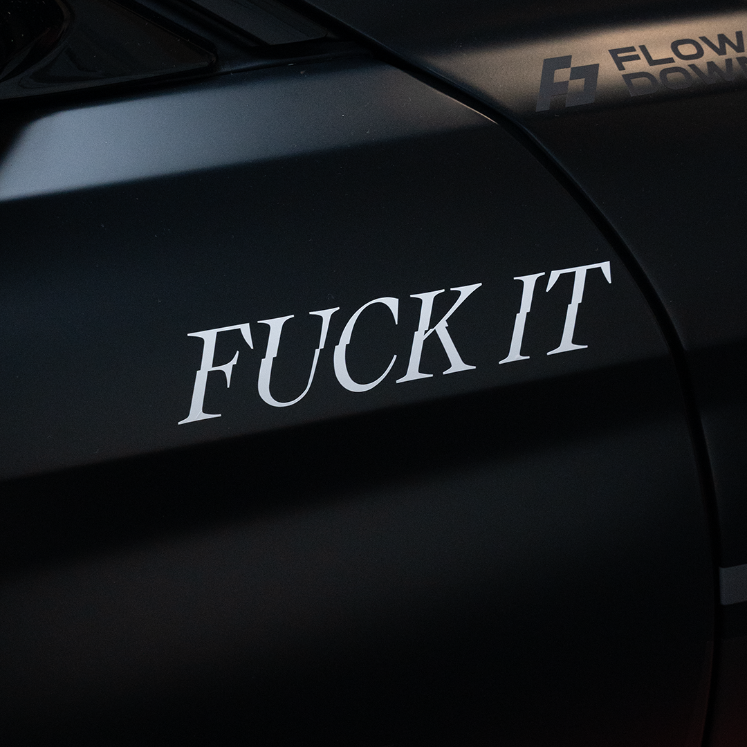 F*CK IT STICKER - Aerowerk.