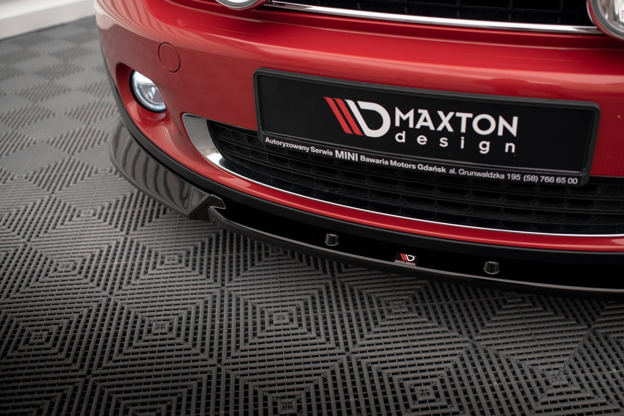 Maxton Design - Frontlippe für Mini Cooper Countryman R60 Facelift - Aerowerk.