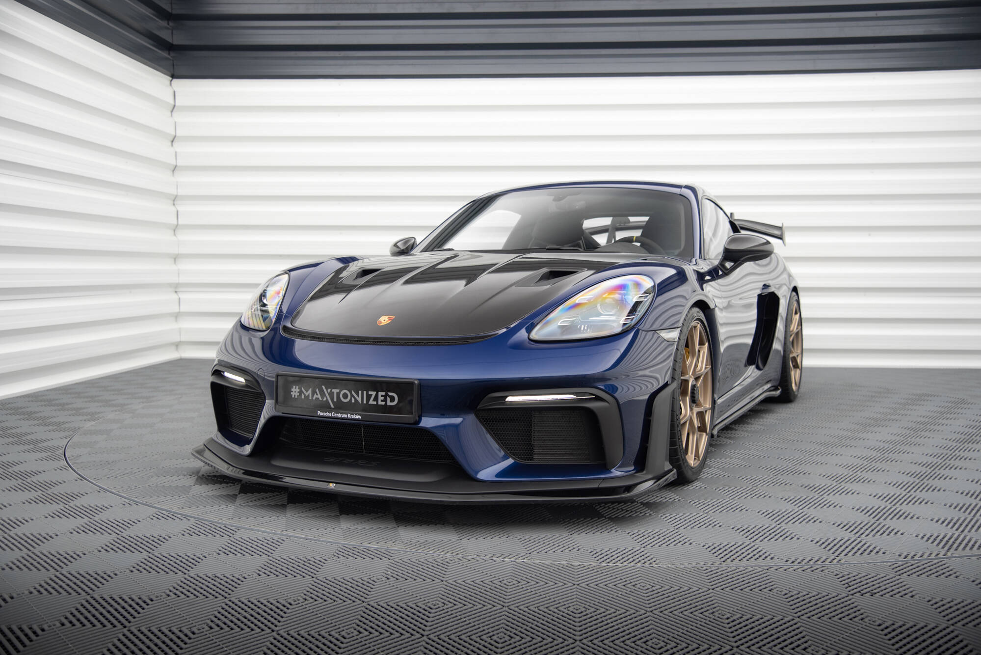 Maxton Design - Frontlippe für Porsche 718 Cayman GT4 RS 982c - Aerowerk.