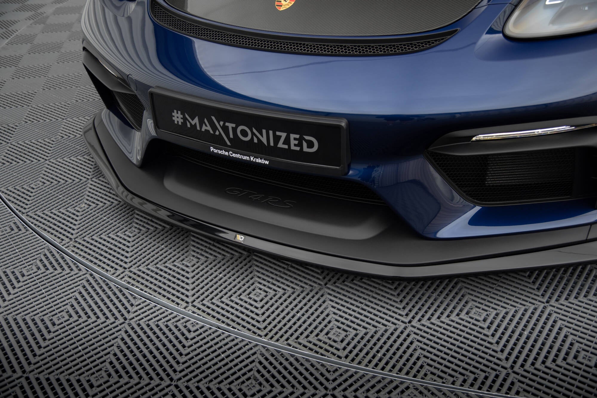 Maxton Design - Frontlippe für Porsche 718 Cayman GT4 RS 982c - Aerowerk.