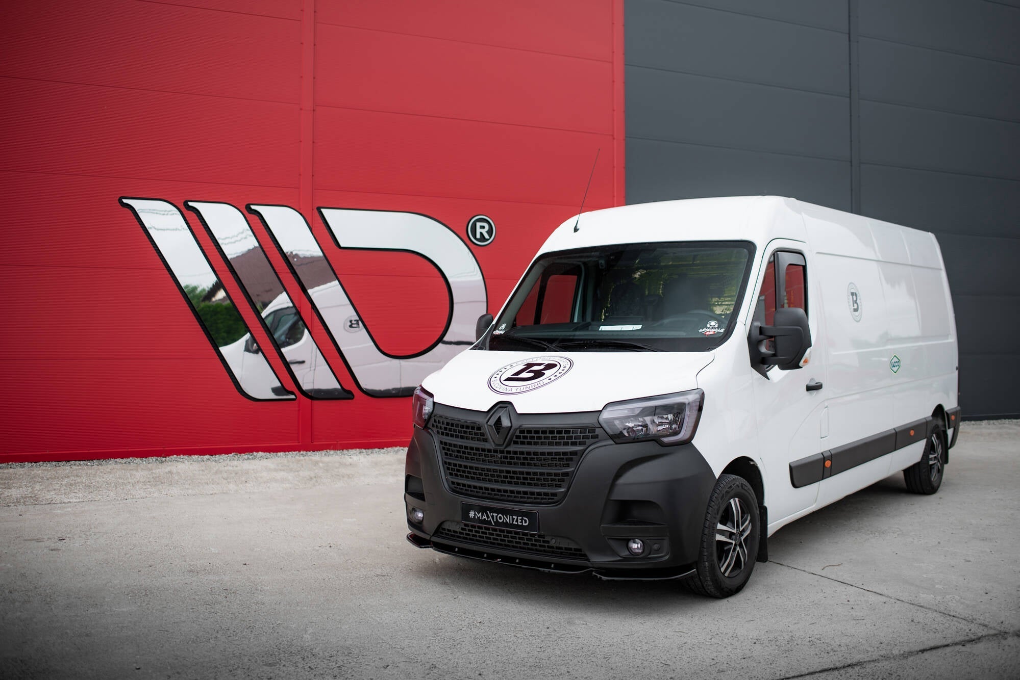 Maxton Design - Frontlippe für Renault Master Mk3 Facelift - Aerowerk.